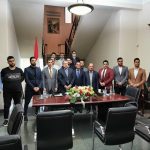 الوفد النيابي العراقي يلتقي الطلبة العراقيين الدارسين في ارمينيا