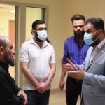 رئيس لجنة الخدمات والاعمار النيابية يزور المستشفى التركي في مدينة الناصرية