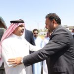 الكعبي يحضر مجلس عزاء آل ابو ريشه في الرمادي