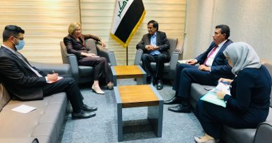 The Iraqi-Australian Friendship Committee meets with the Australian Ambassador in Baghdad