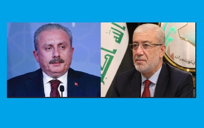 في إتصال هاتفي مع رئيس البرلمان التركي، الحـداد يؤكد على تضامن الشعب العراقي مع الجــارة تركيا في مواجهة تداعيات حـرائق الغابات