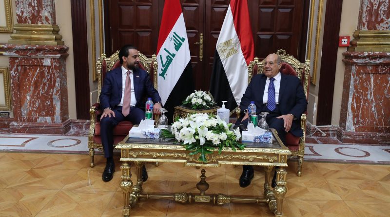 رئيس مجلس النواب يلتقي رئيس مجلس الشيوخ المصري